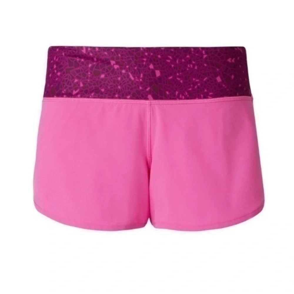 Lululemon Speed Short Pink Paradise Geo Regal Plum Multi size 6